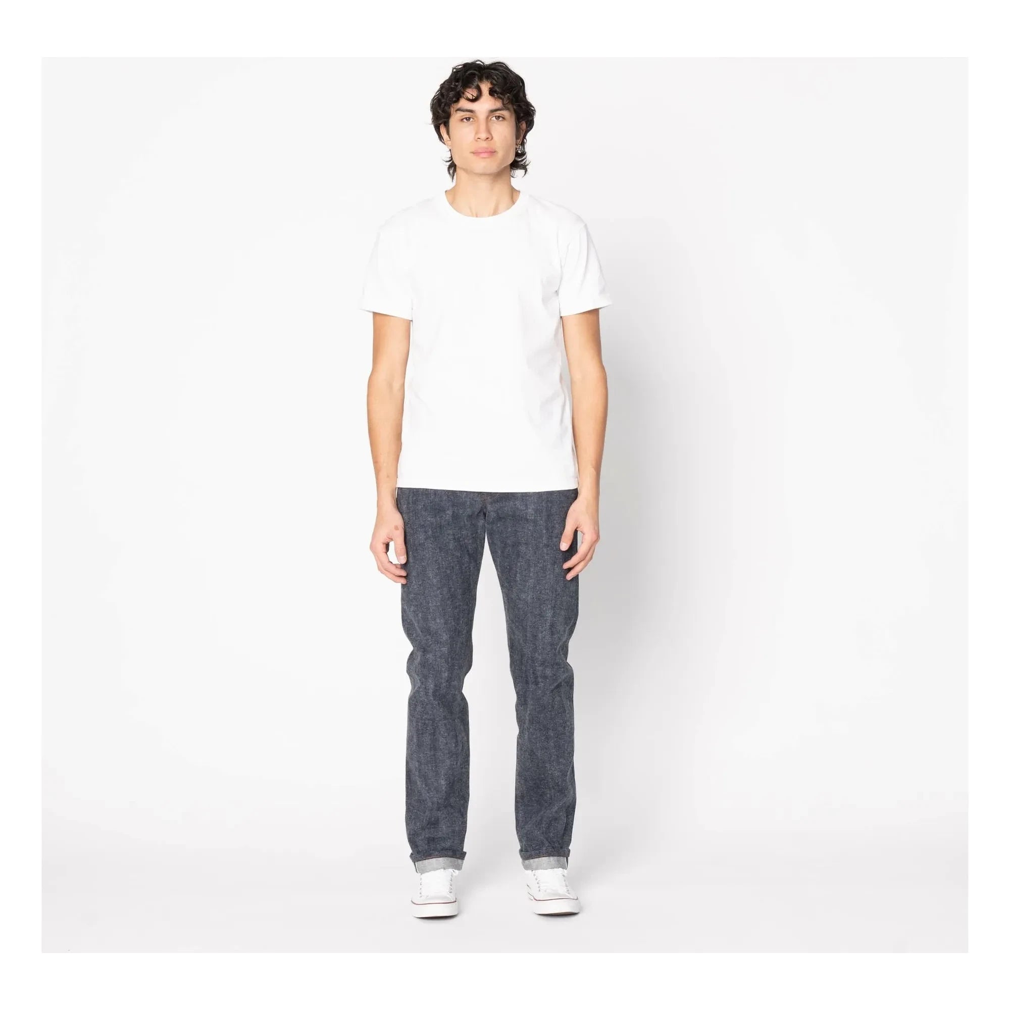 Naked & Famous - Weird Guy Max Brush Selvedge Jeans | Indigo