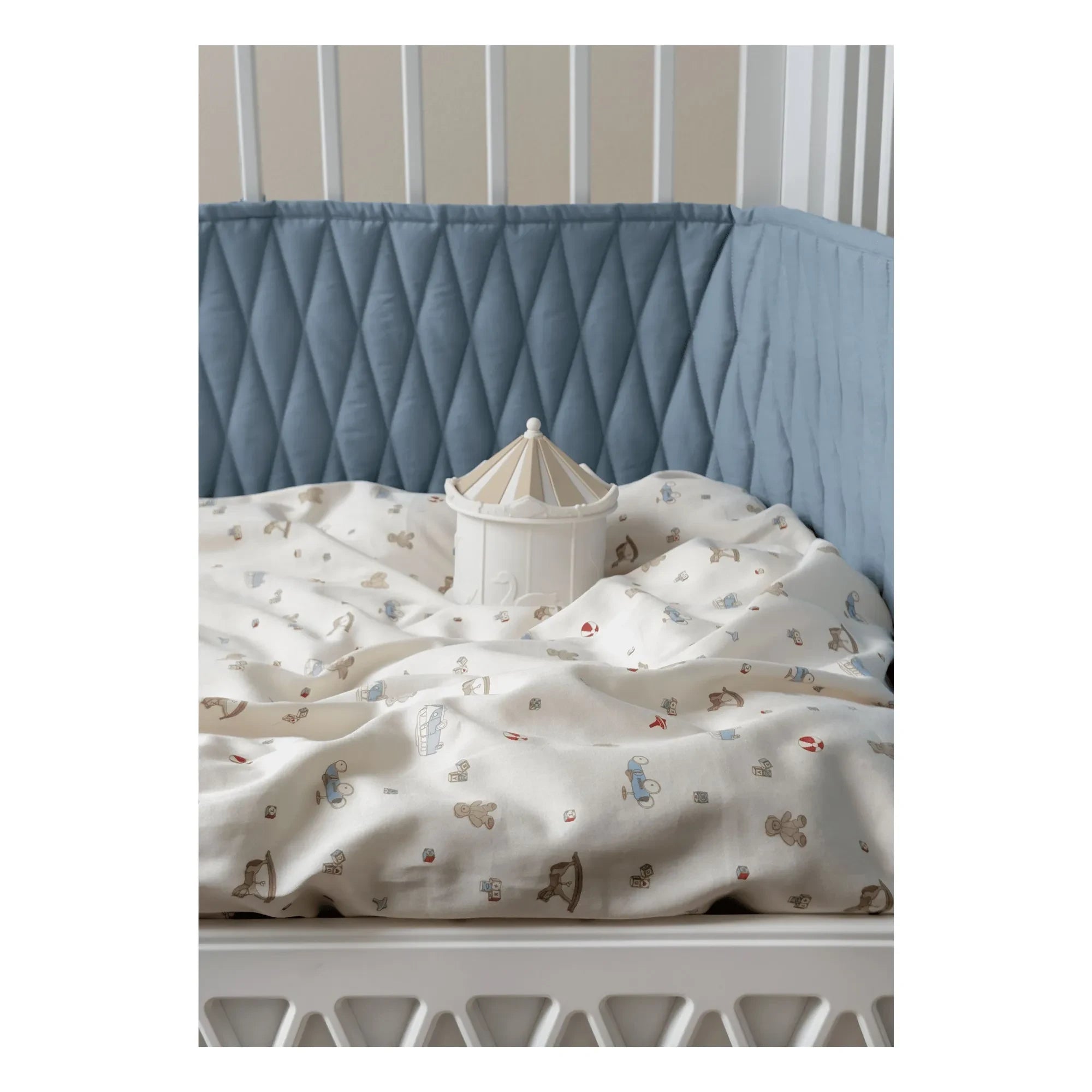 Cam Cam - Bed Bumper | Blue