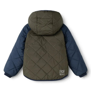 Liewood - Jackson Double-Sided Sherpa-Style Jacket Made from Recycled Fibers | Khaki