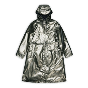 Rains - A-Line W3 Long Coat | Charcoal Gray
