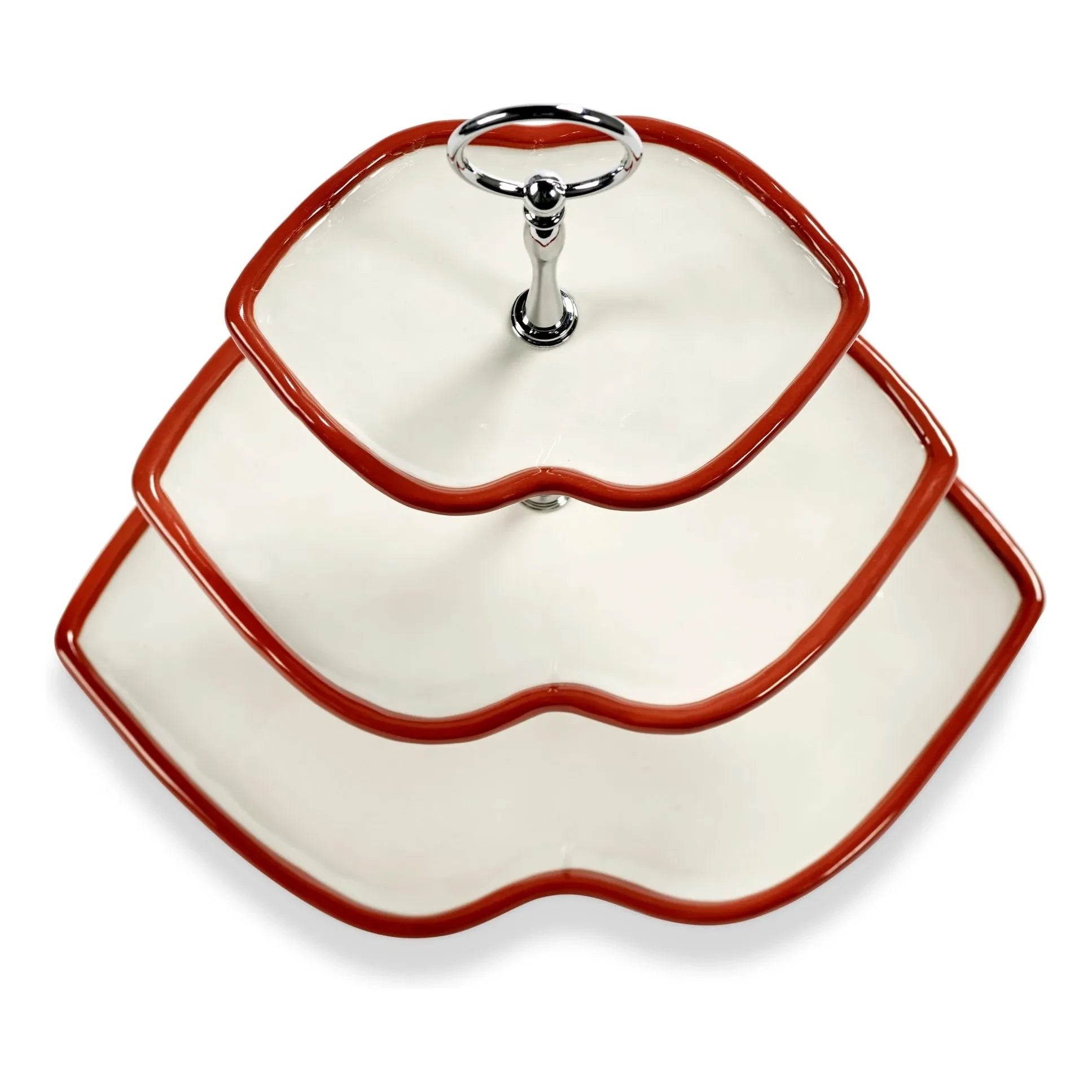 Serax - 3-Tier Cake Stand, Wouters & Hendrix | Red