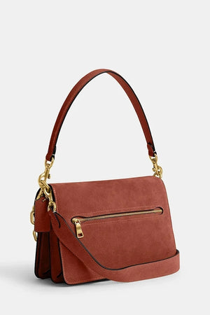 Coach kadın süet çanta Suade Chain Tabby Shoulder Bag