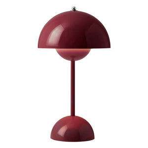& Tradition - VP9 Flowerpot Portable Table Lamp, Vernon Panton | Cherry