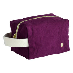 La cerise sur le gâteau - Cube Cosmetic Bag | Crimson