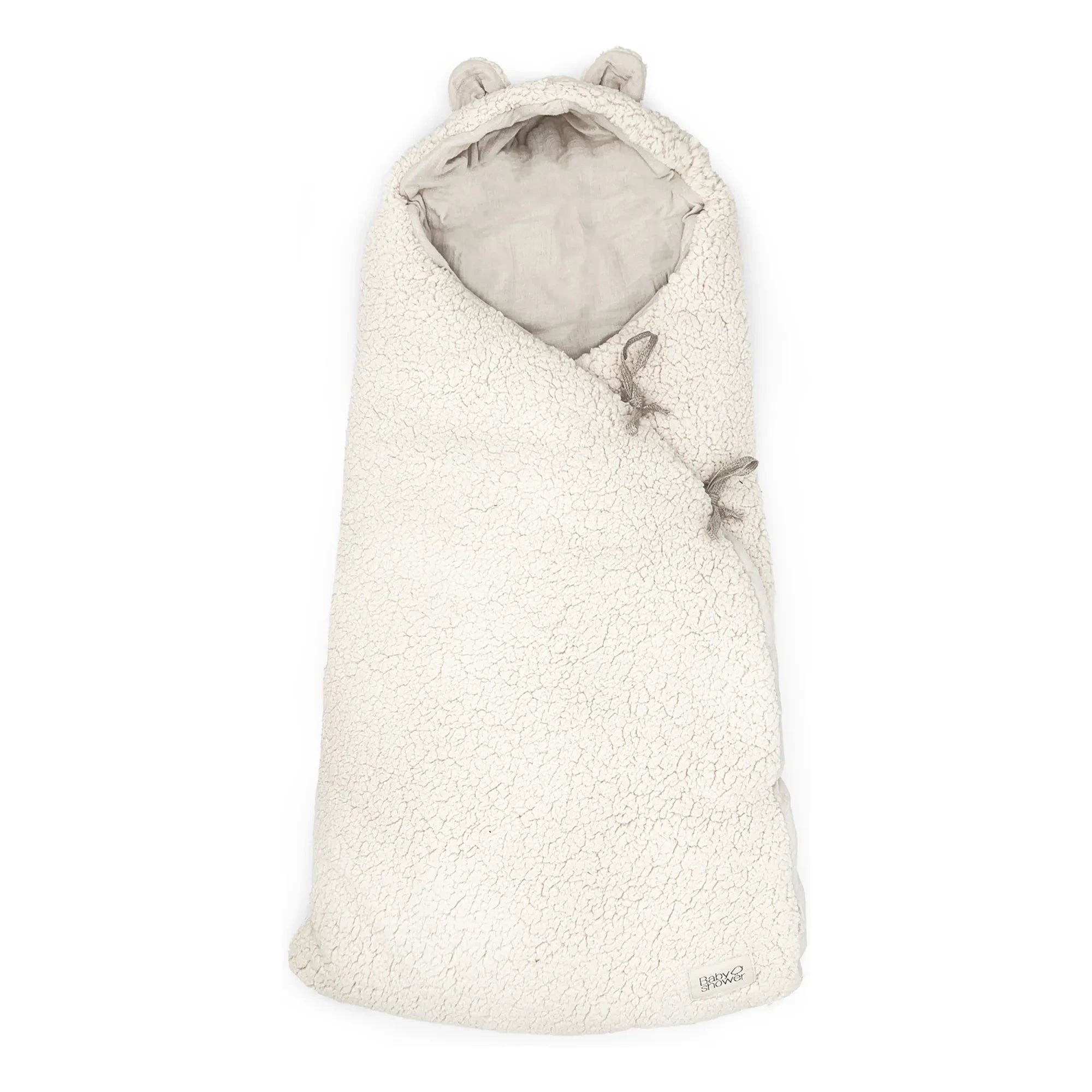 Babyshower - Teddy Angel Crib | White