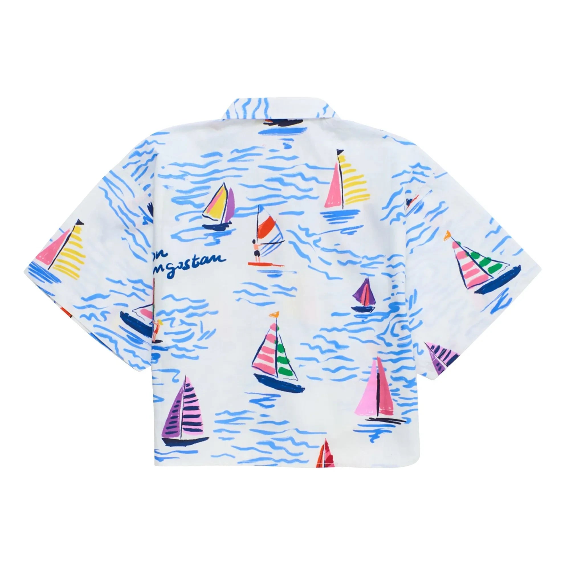 Maison Mangostan - Sails Shirt | White