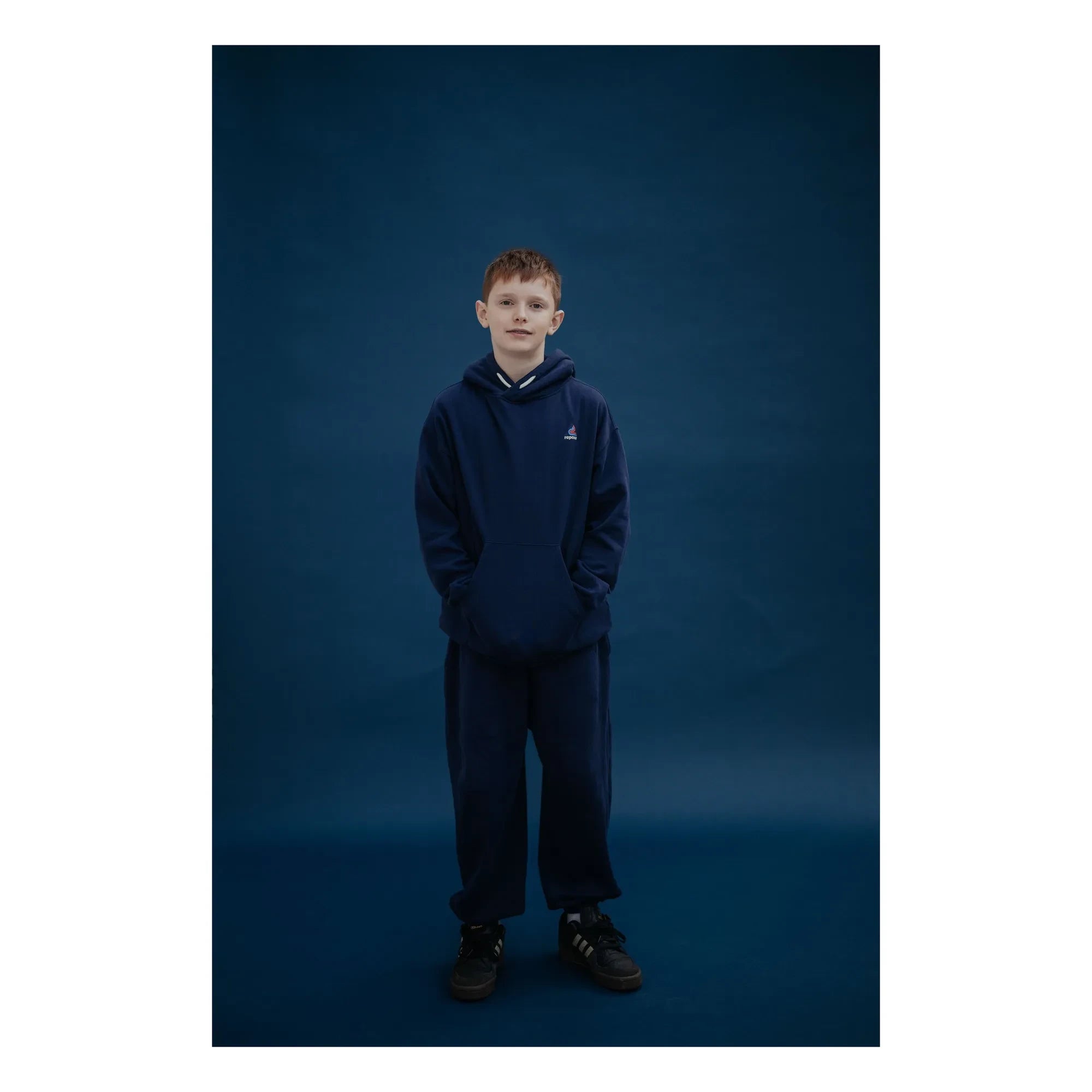 Repose AMS - Organik pamuklu sweatshirt | Lacivert