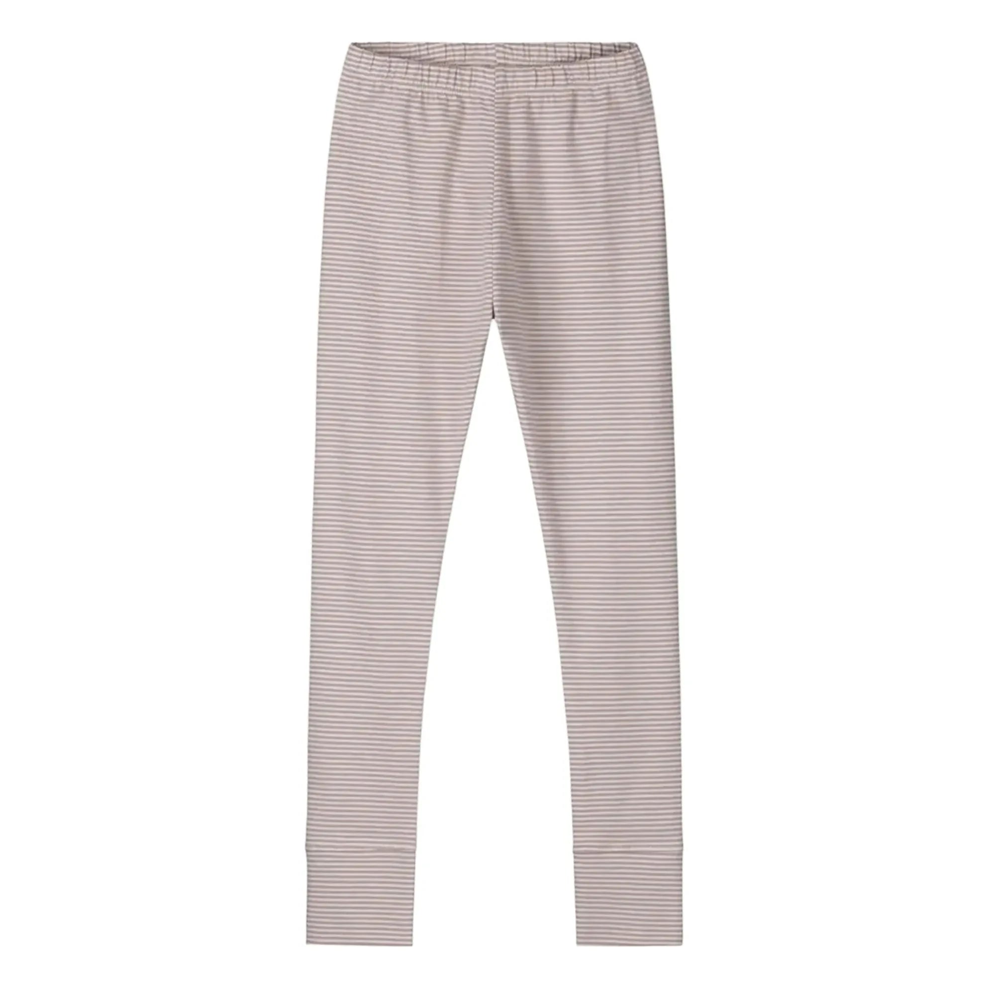 Gray Label - Çizgili Tayt Mini Organik Pamuk | Lila