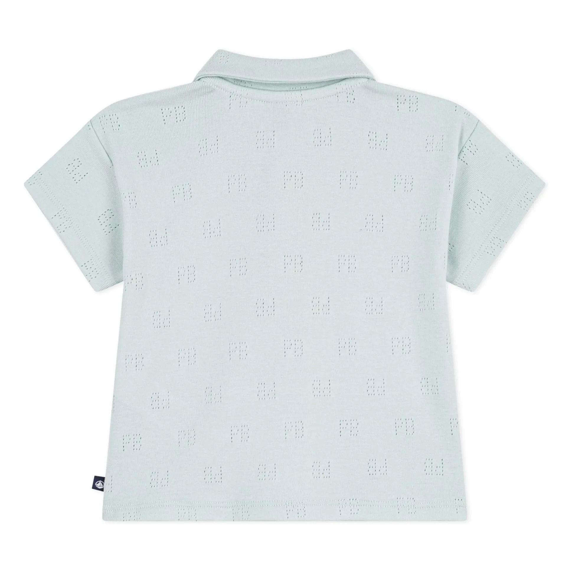 Small Boat - PB Openwork Polo Shirt | Adaçayı