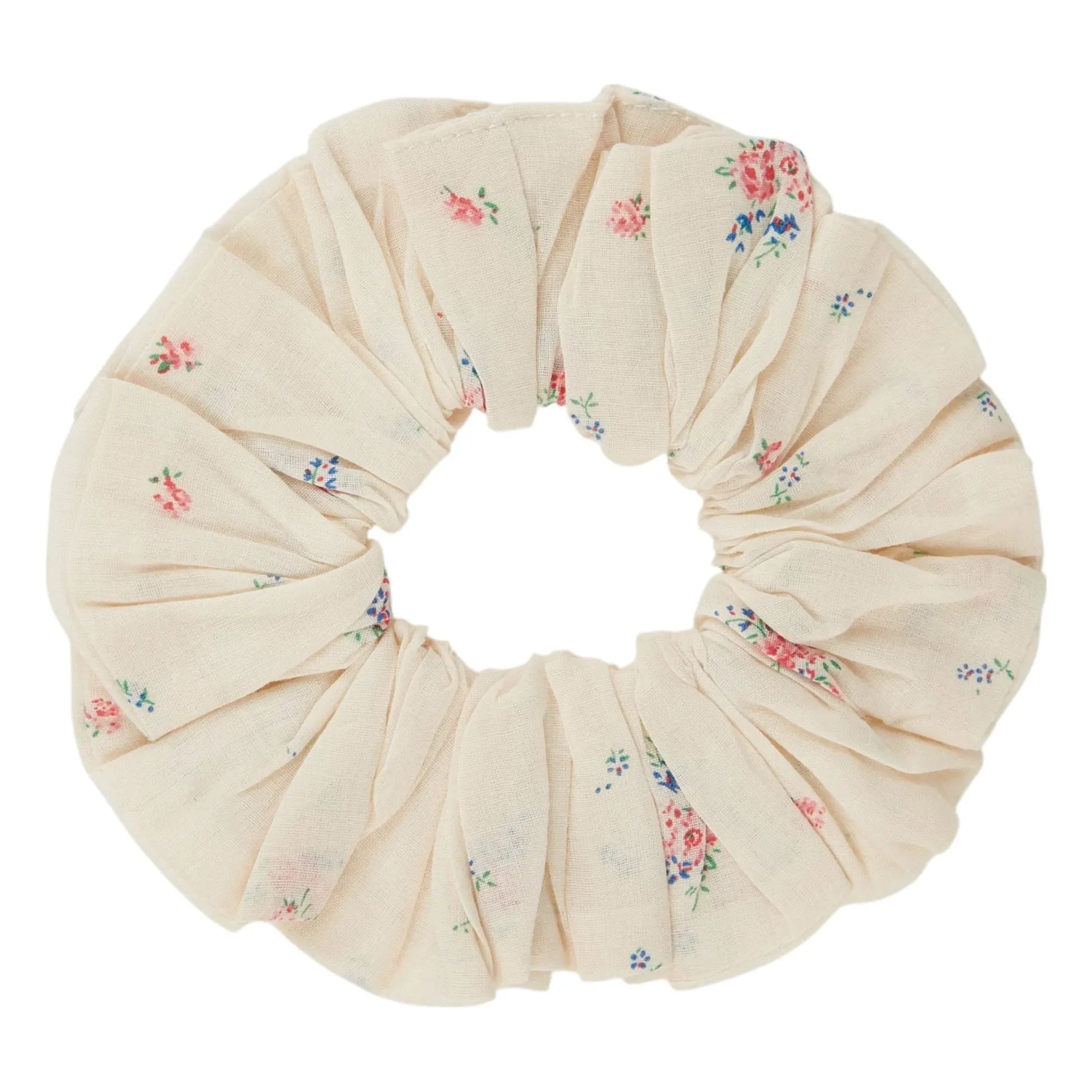 Emile et Ida - Floral Chouchou Organic Cotton | Cream