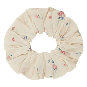 Emile et Ida - Floral Chouchou Organic Cotton | Cream