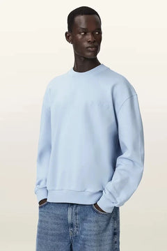 AllSaints ODYSSEY Erkek Pamuklu Oversize Sweatshirt