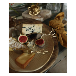 Doing Goods - Cheese Knives - Set of 3 | Gold Brown