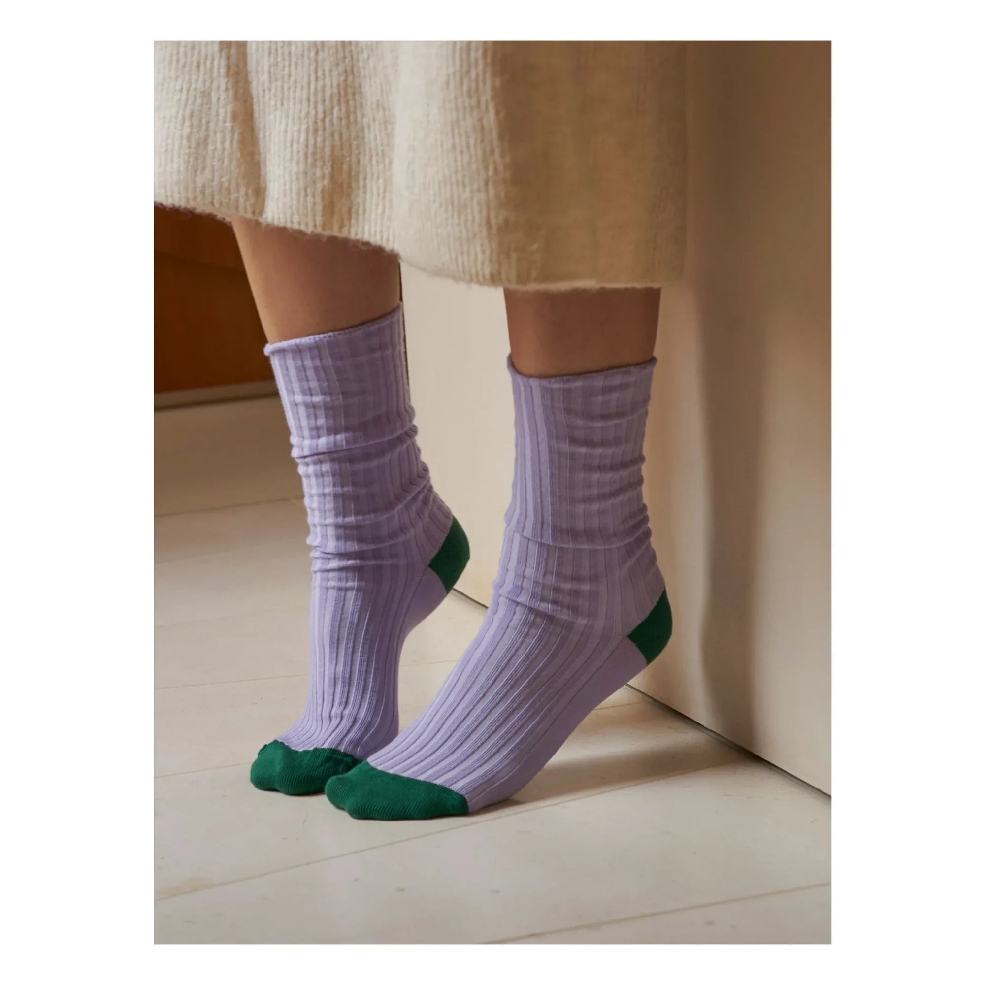 La cerise sur le gâteau - Yvette Socks | Lilac