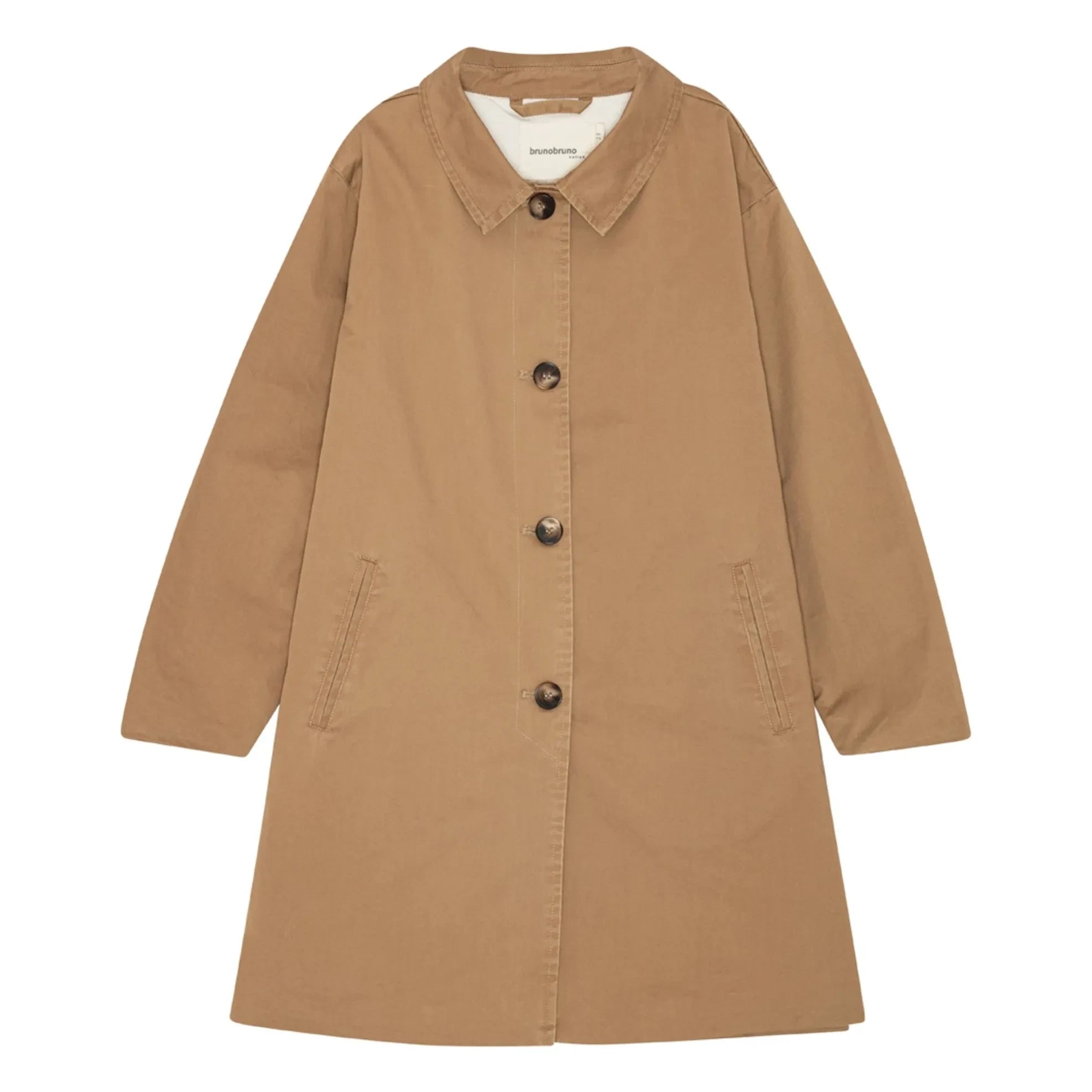 Brunobruno Nation - Axel Coat Organic Cotton | Brown