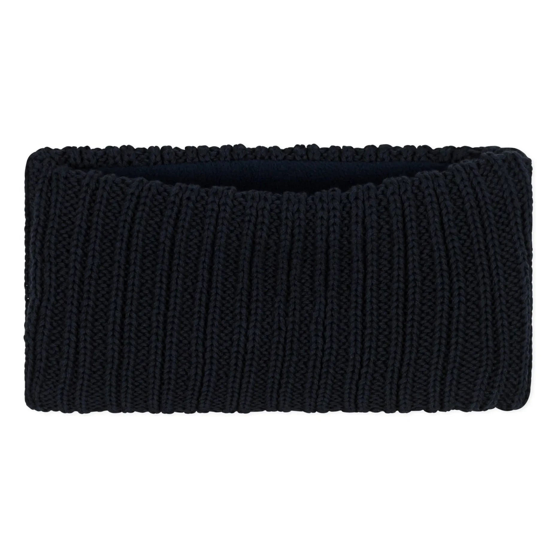 Petit Bateau - Polar Lined Baby Neck Warmer | Navy Blue
