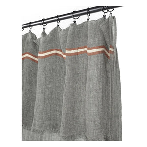 Libeco - Arlo Linen Curtain | Charcoal
