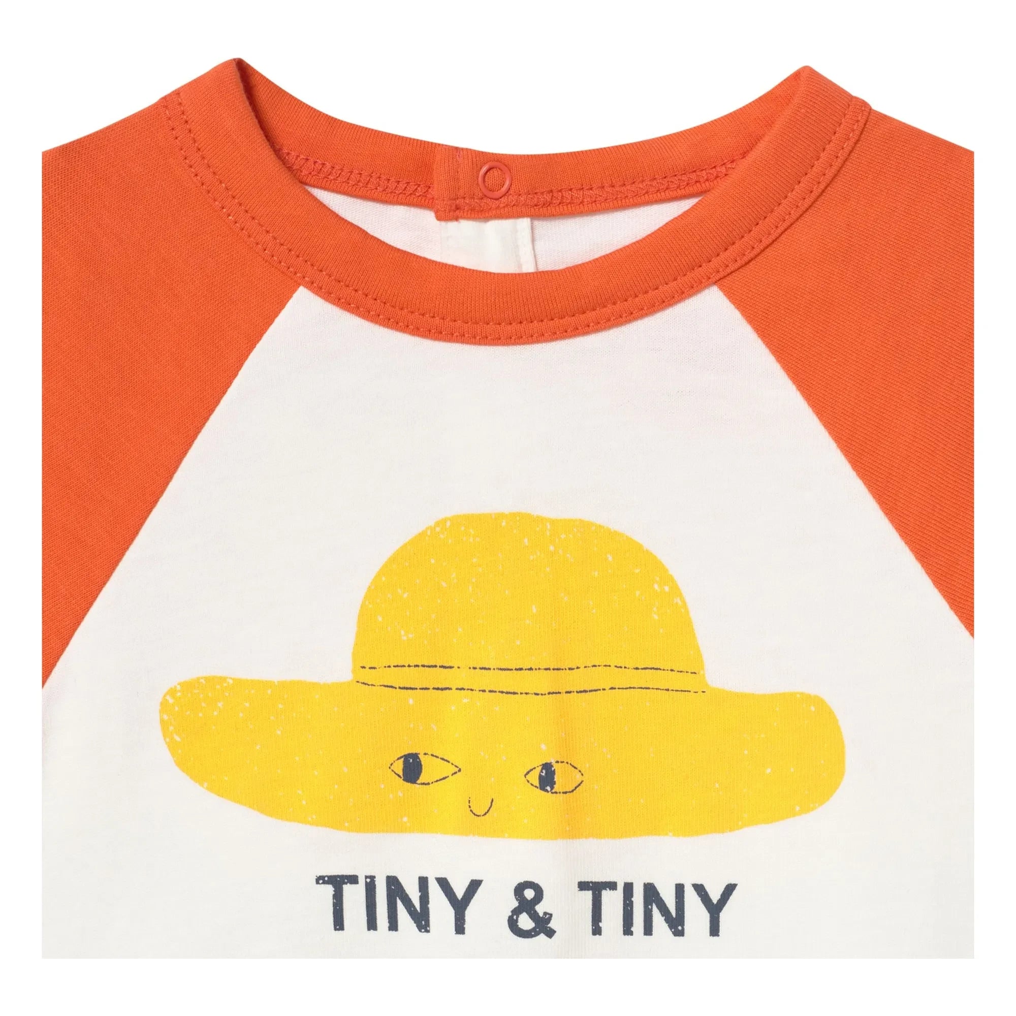 Tinycottons - Organic Cotton Bodysuit Hat | White