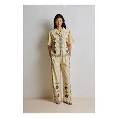Hod - Poppy Cotton Pants | Champagne