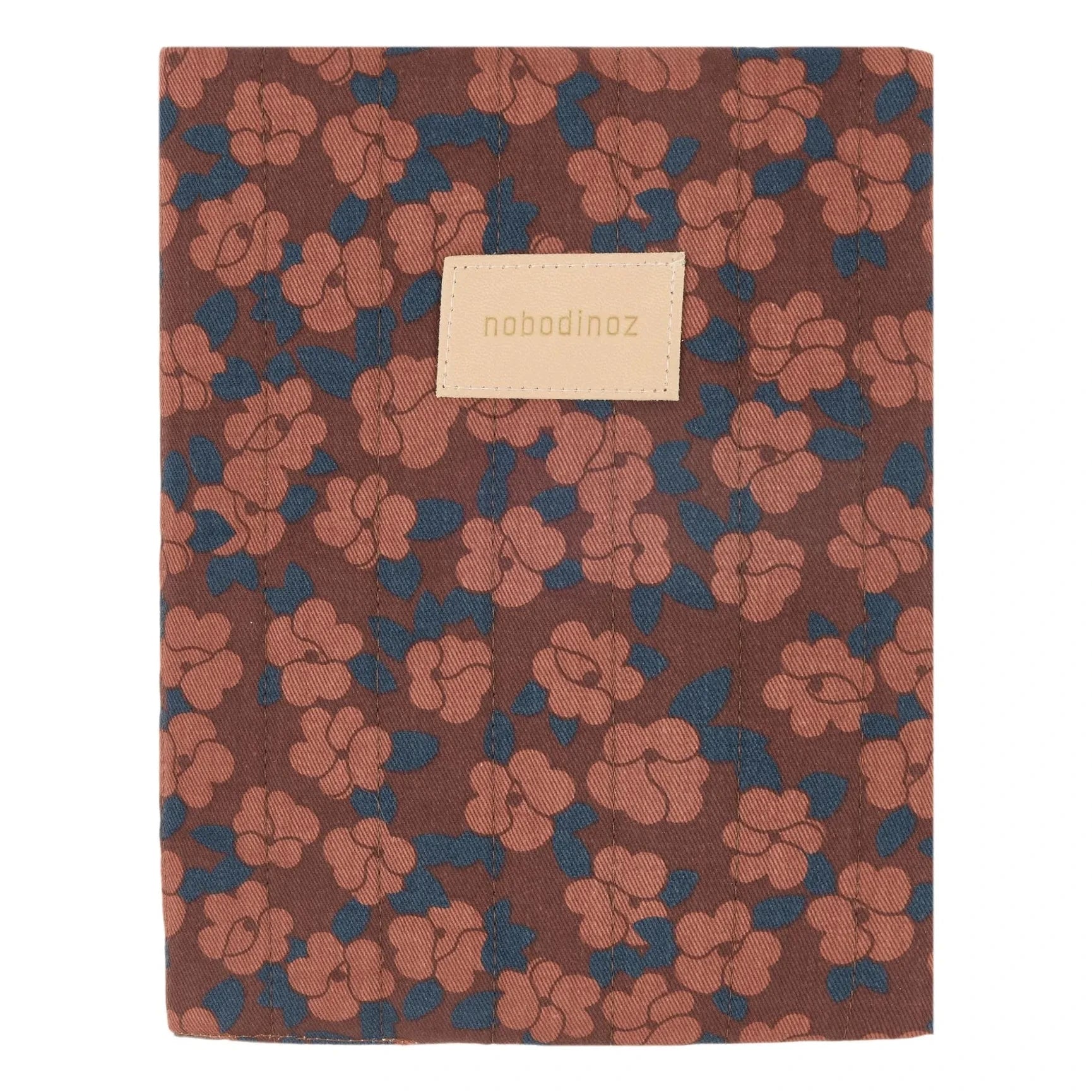Nobodinoz - Health Book Cover Hyde Park Burgundy Poppies | Brick Red