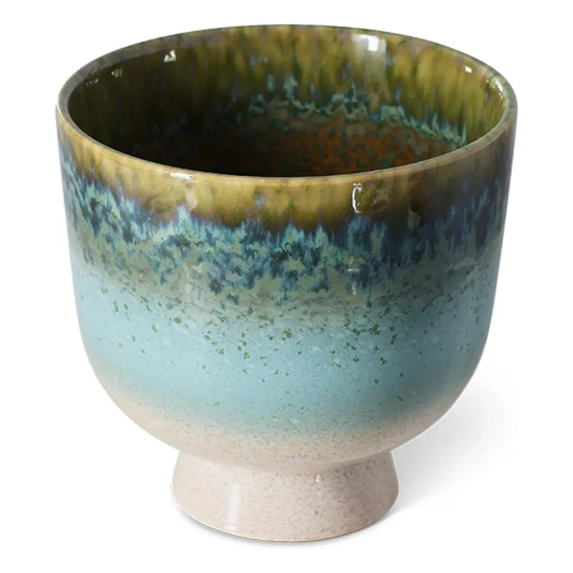 HKliving - Retro Plant Pot | Blue