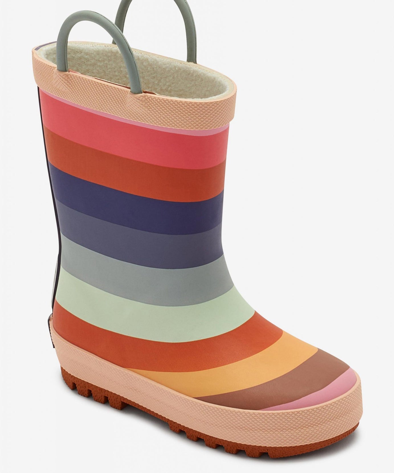Next - Kız Çocuk Soft Gökkuşağı Kışlık ve Yağmur Çizmesi - 25.5-Dinossi