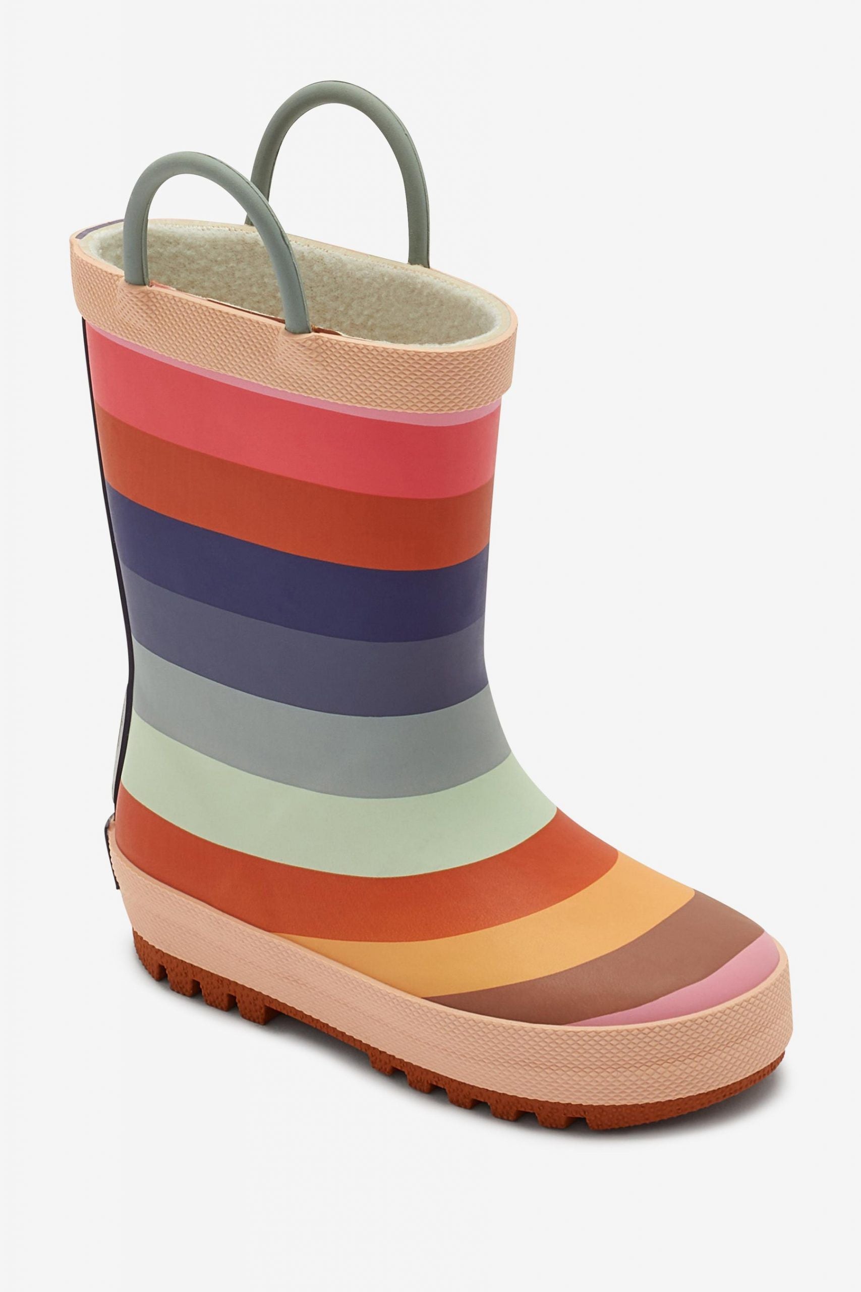 Next - Kız Çocuk Soft Gökkuşağı Kışlık ve Yağmur Çizmesi - 25.5-Dinossi