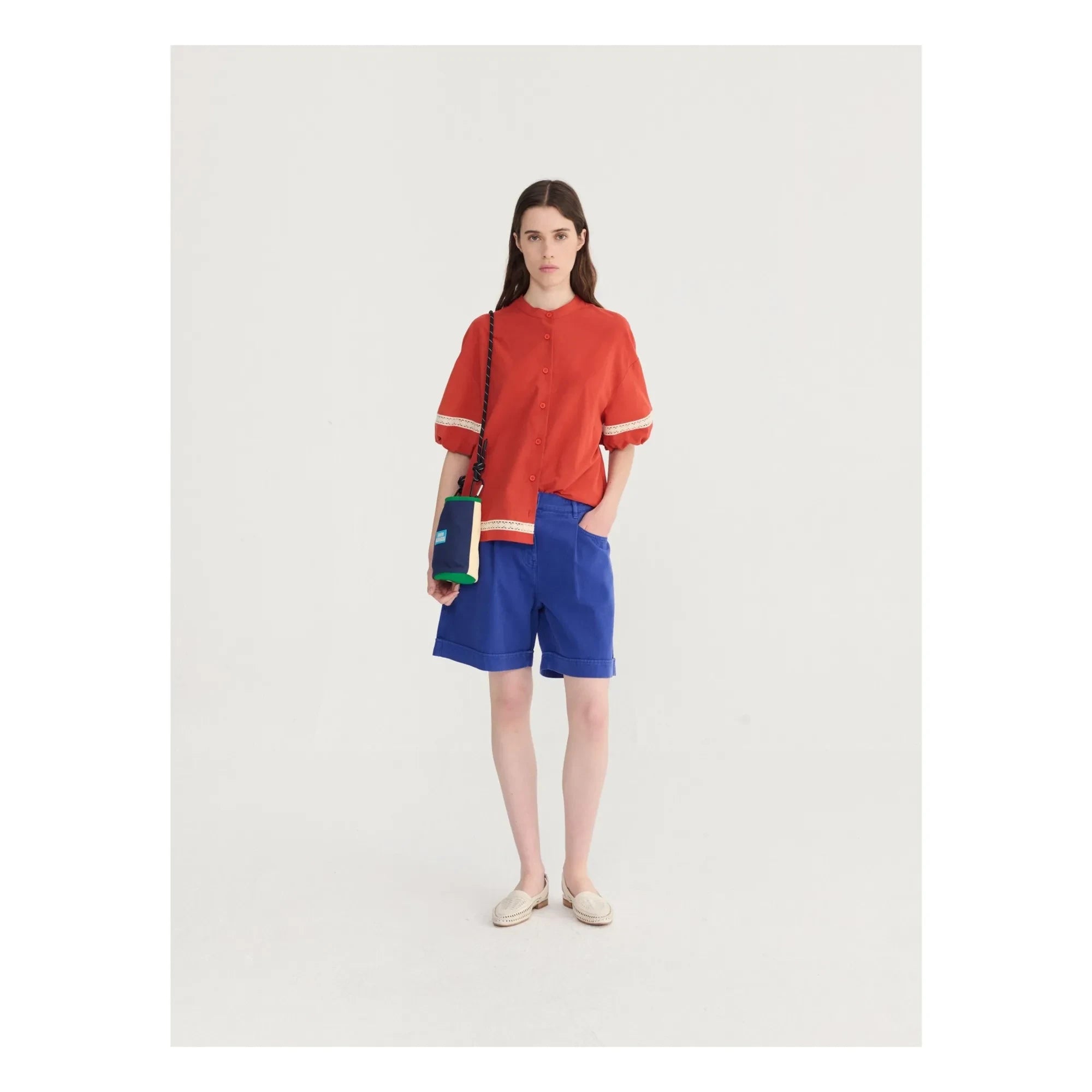Bobo Choses - Organic Cotton Bermuda Shorts | Blue