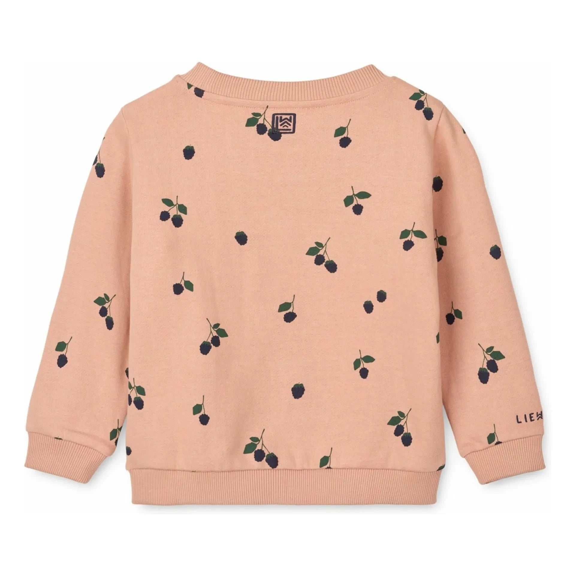 Liewood - Thora Berries Organik Pamuk Sweatshirt | Pembe
