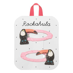 Rockahula Kids - Hairpin set of 2 Toucans | Pink