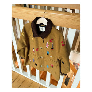 SISSEL EDELBO - Cara Organic Cotton Jacket - Kids Collection | Camel