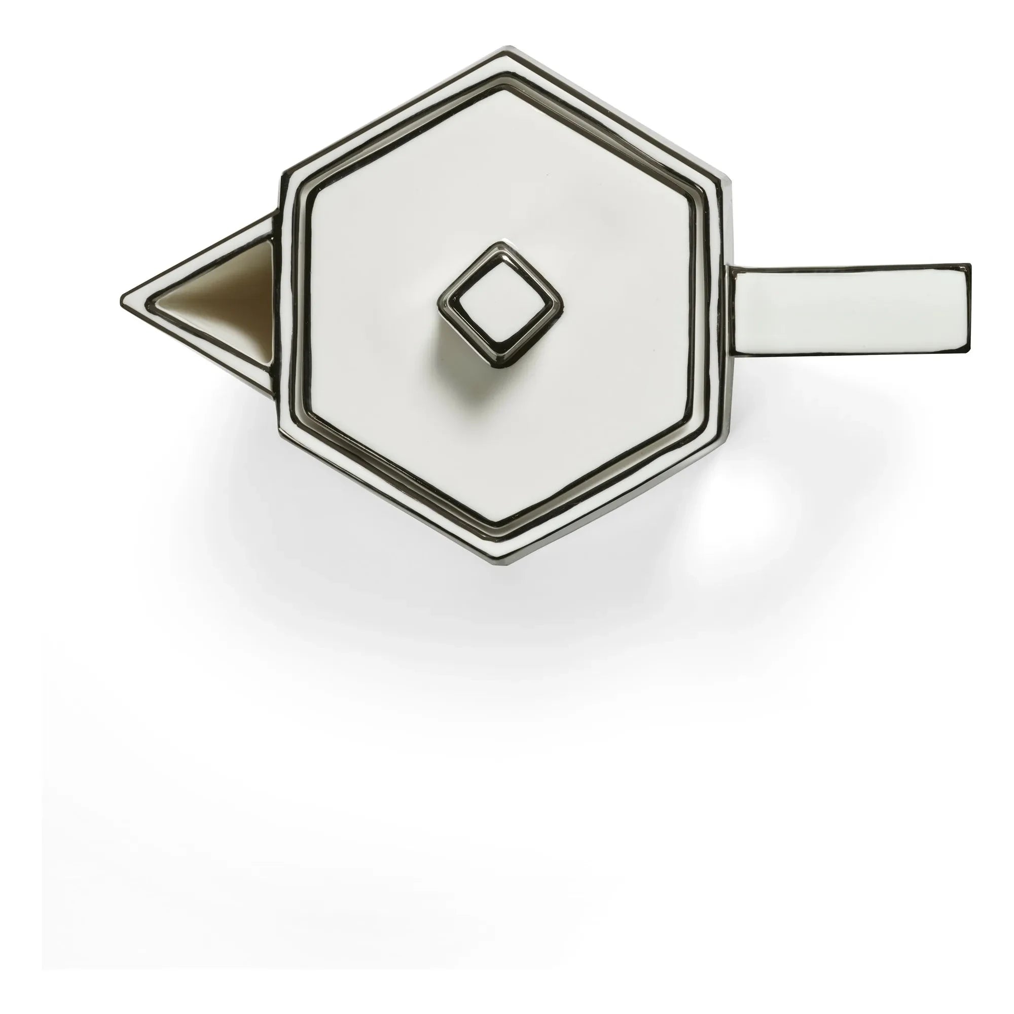 Serax - Carte blanche teapot | Noir/White