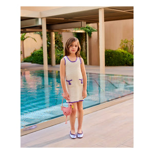 Bonpoint - Lali Knit Dress | Ecru
