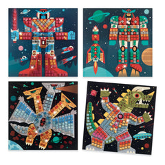 Djeco - Space War Collage Activity