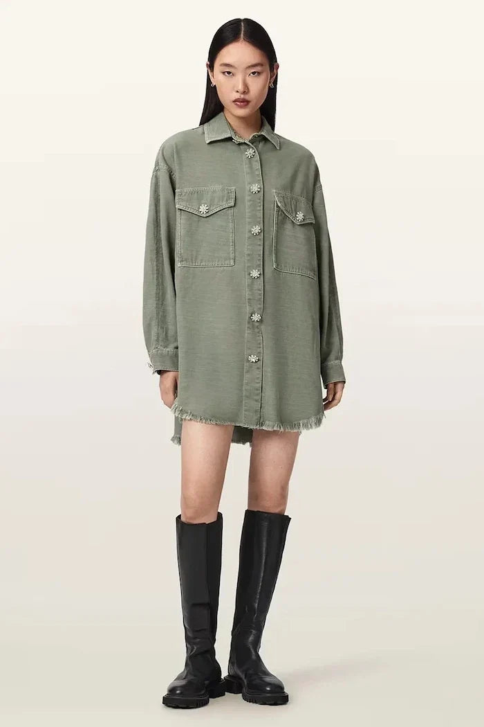 AllSaints лиосел gömlek elbise HETTIE