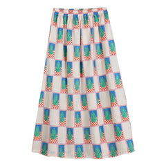 Bobo Choses - Cotton Ruffled Skirt | Cream