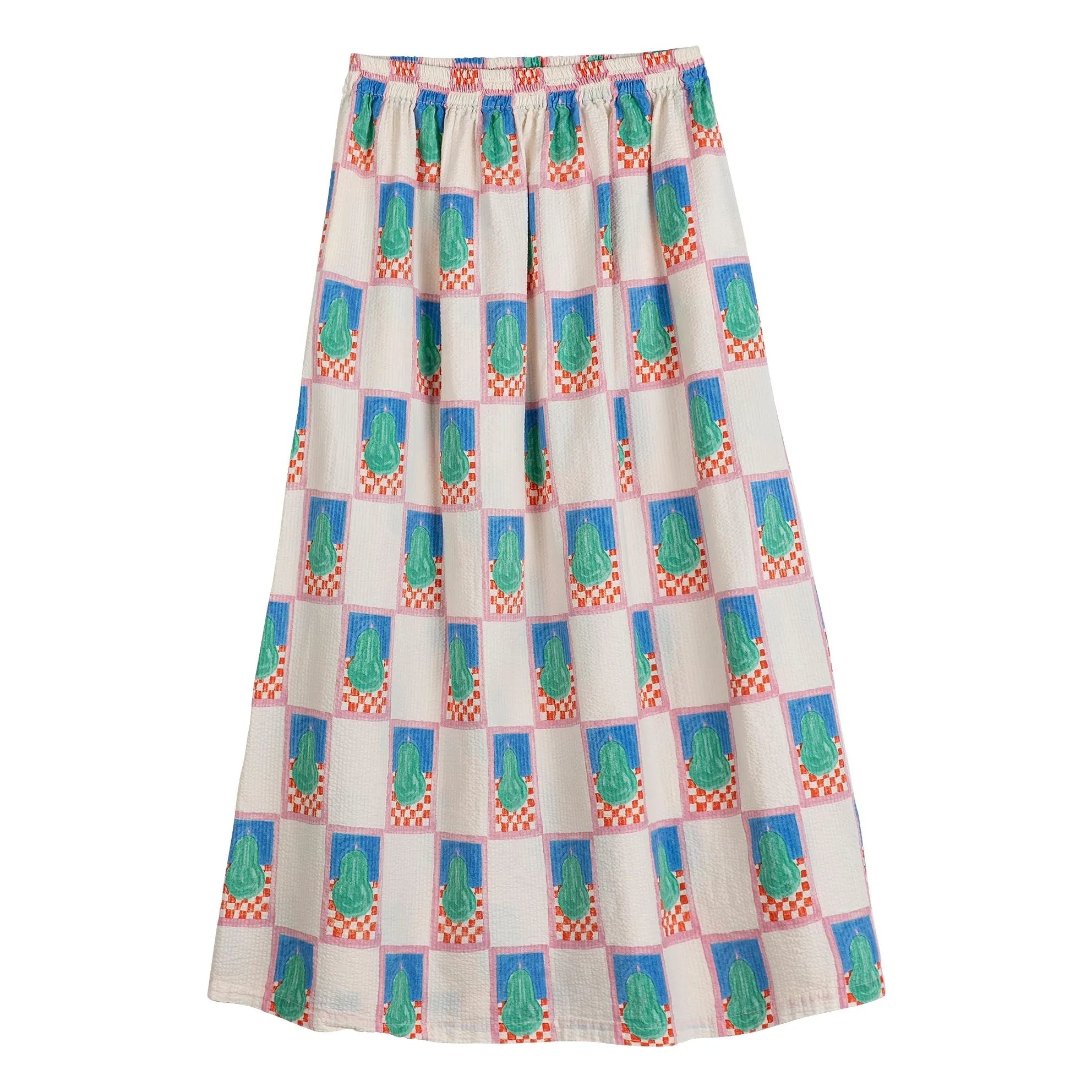 Bobo Choses - Cotton Ruffled Skirt | Cream