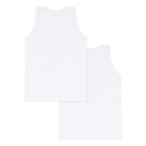 Petit Bateau - Pack of 2 Tank Tops | White