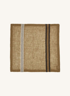 Libeco - Striped Table Napkin | Beige