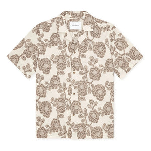 Les Deux - Lesley Knitted Short Sleeve Shirt | Cream