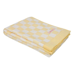 Jera Mini - Carreaux Eponge Beach Towel | Pale Yellow