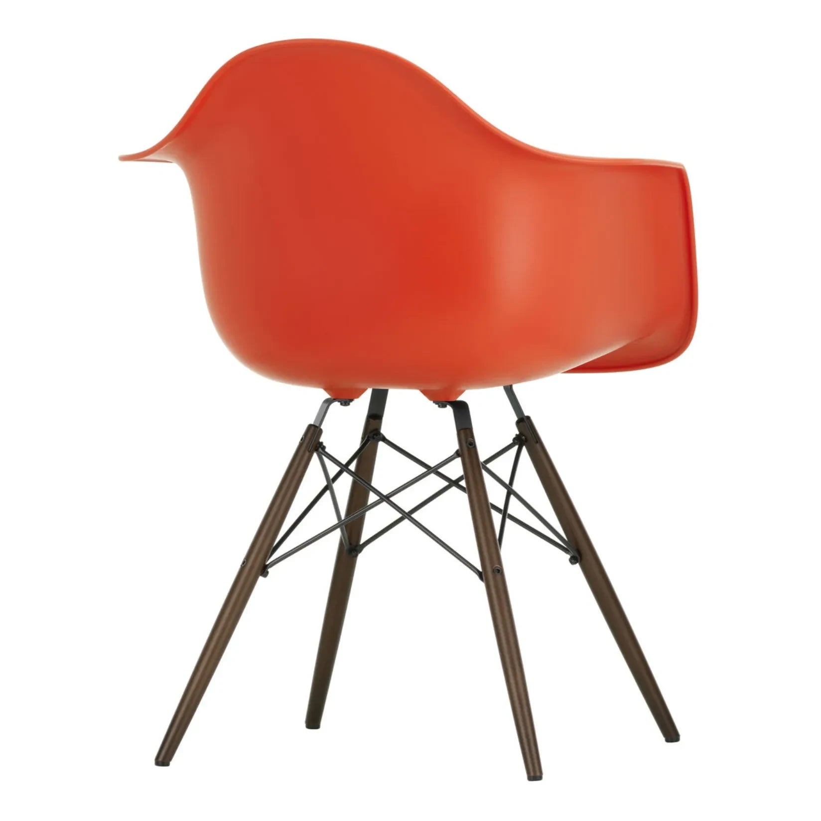 Vitra - DAW sandalye - akçaağaç taban - Charles & Ray Eames | Rouge coquelicot