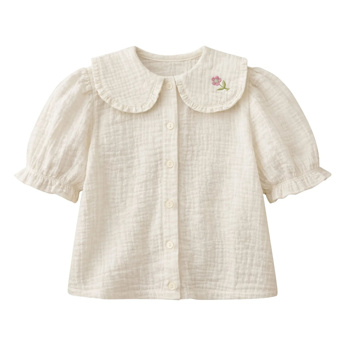 Lililotte - Paloma Blues Organic Cotton Gazlı Beige | Ekru