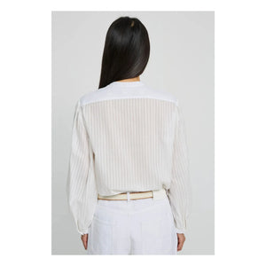 Laurence Bras - Fava Cotton Blouse | White