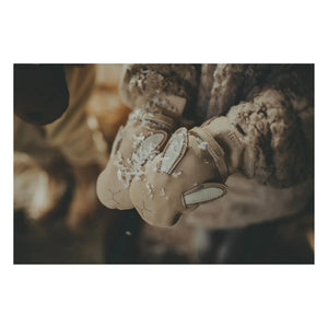 Donsje - Kapi Rabbit Gloves | Beige