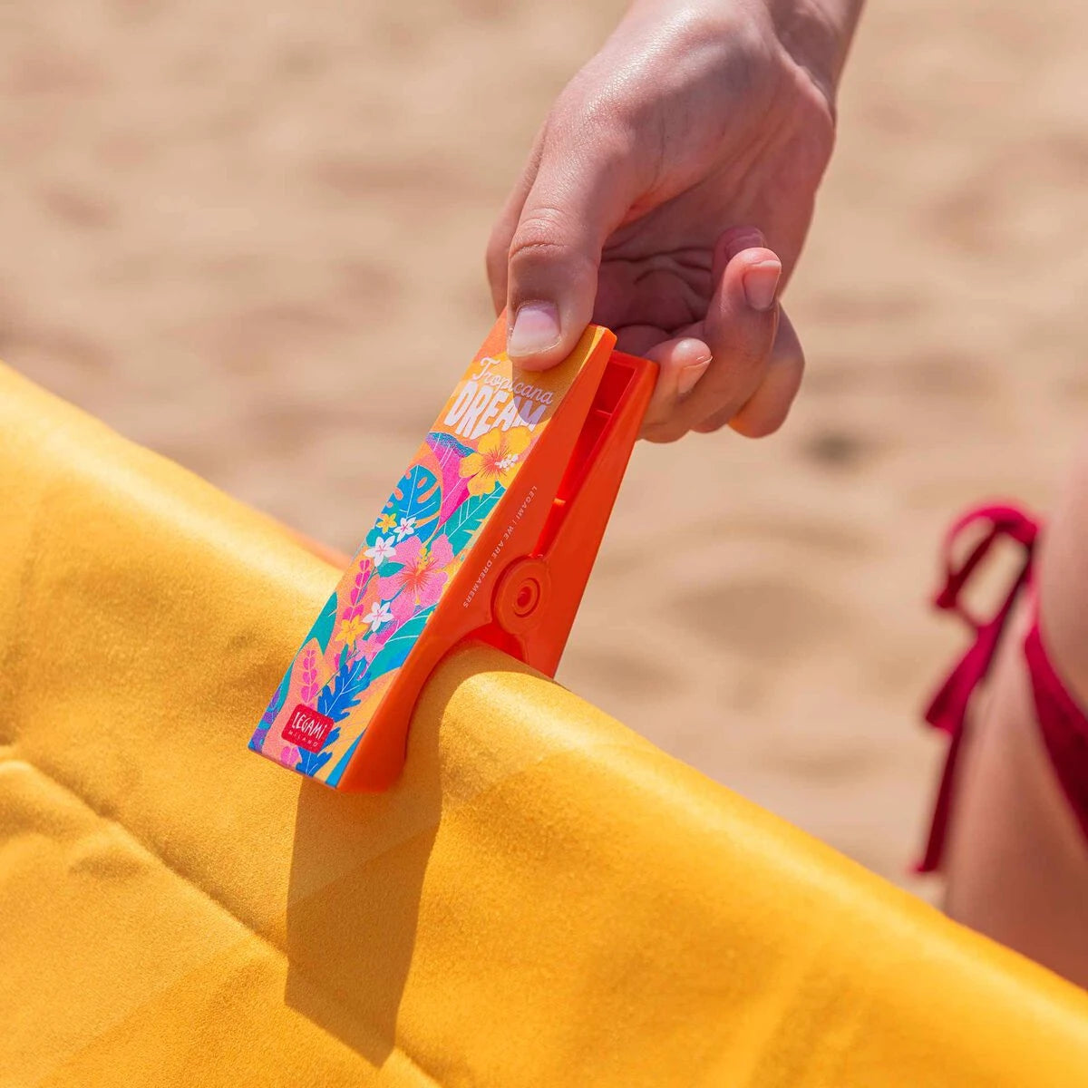Legami - Set of 2 Beach Towel Clips - Tropical Dream