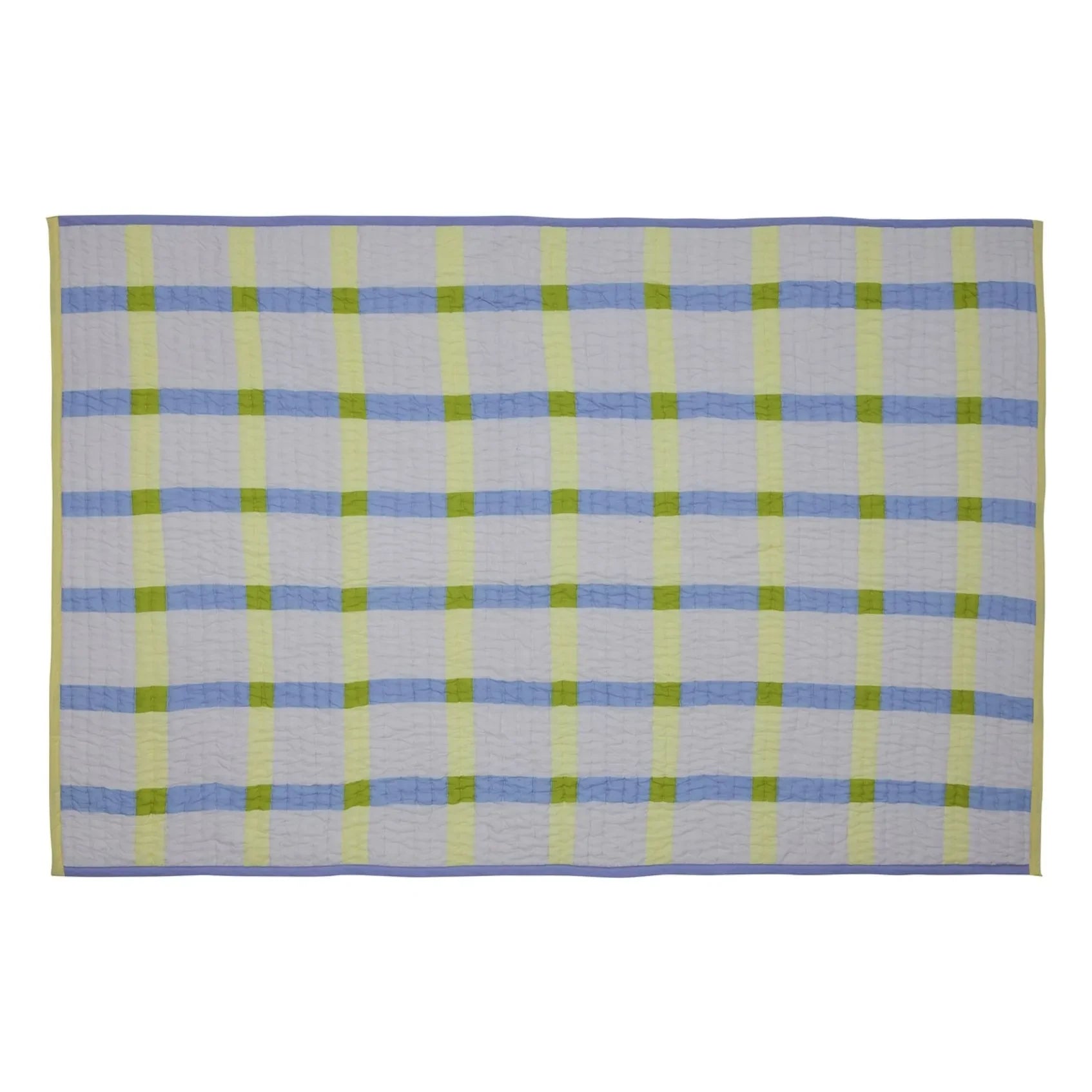 Hübsch - Tento Cotton Blanket | Gray