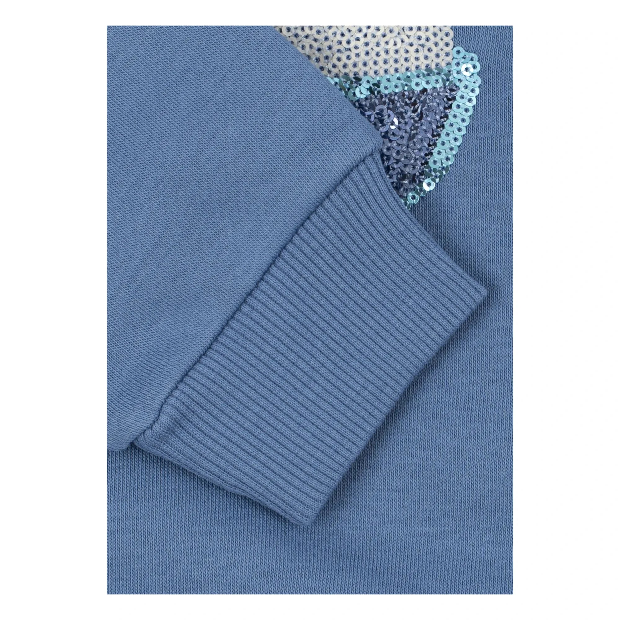 Konges Sløjd - Sweat Loumilla Glaçes Organic Cotton | Blue