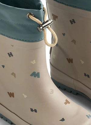 Wheat - Thermo Lettres Yağmur Çizmeleri | Bej