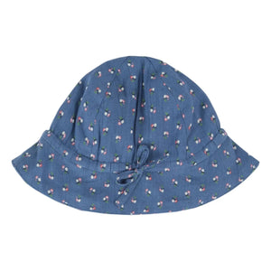 Emile et Ida - Blue Floral Hat